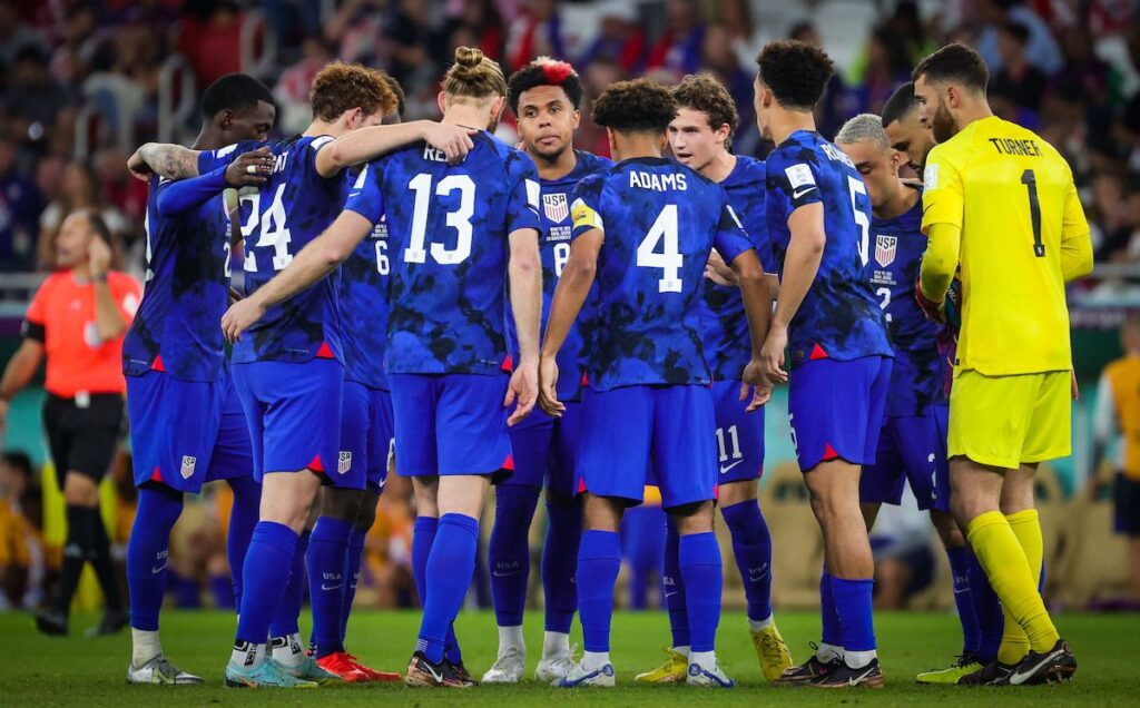 La Team USA qualifiée pour les 1/8 de la Coupe du Monde.