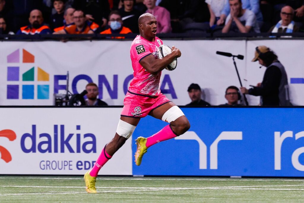 Macalou, l'explosif rugbymen du Stade Français