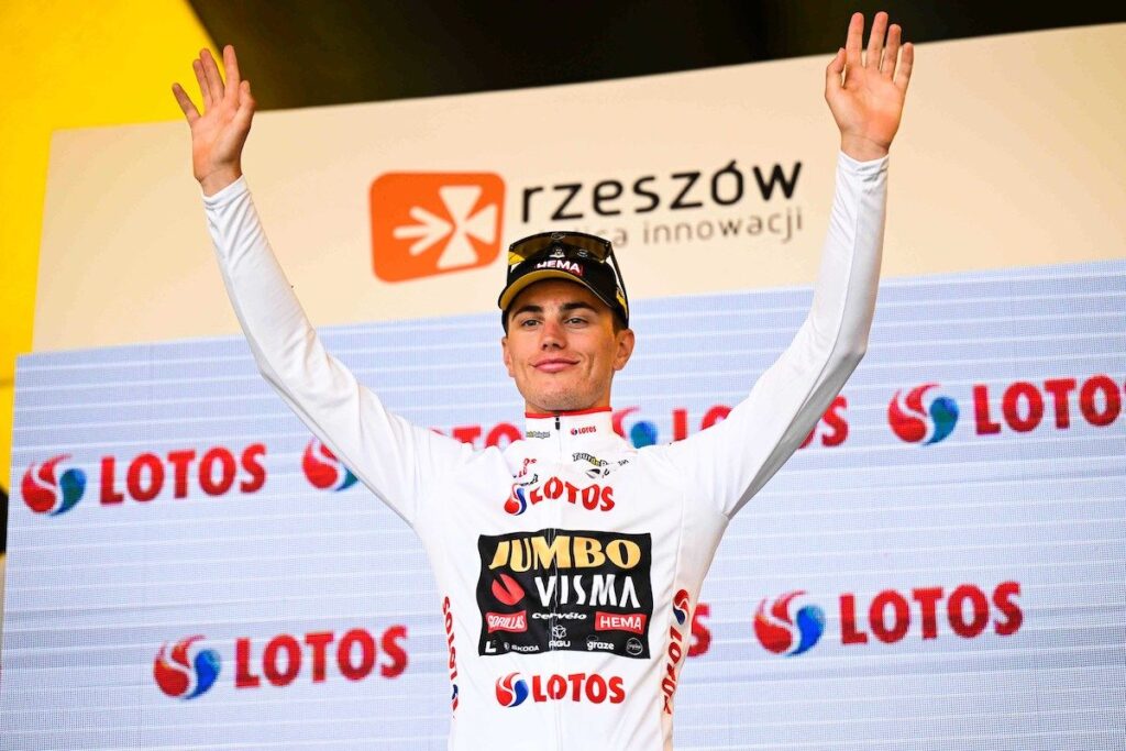 Olav Kooij (Jumbo-Visma) : « Pour des débuts, je ne peux pas rêver mieux »