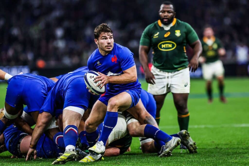 Antoine Dupont, le joueur référence du Grad Chelem 2022.