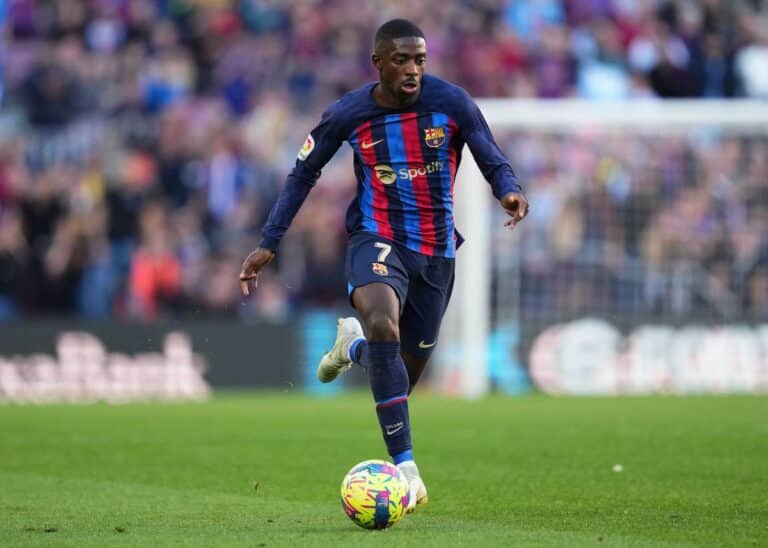 Ousmane Dembélé souffle le shox et le froid avec le FC Barcelone et les Bleus.