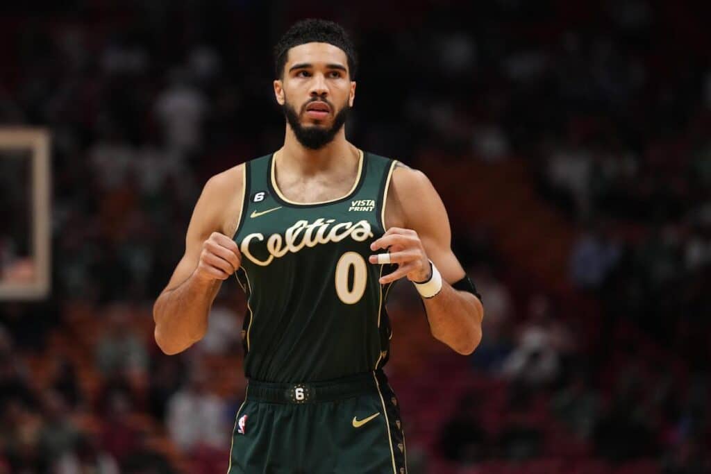 Jayson Tatum aux Celtics.
