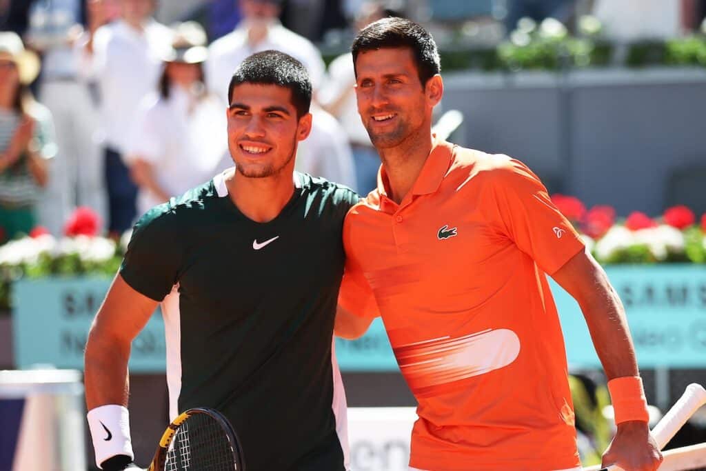Carlos Alcaraz et Novak Djokovic : 17 millions de gains à eux deux !