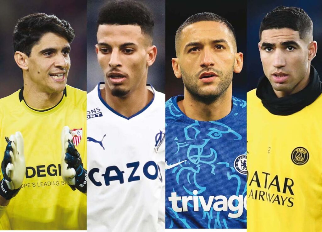 Bounou, Hakimi, Ounahi, Ziyech… Le TOP 10 des joueurs marocains en activité