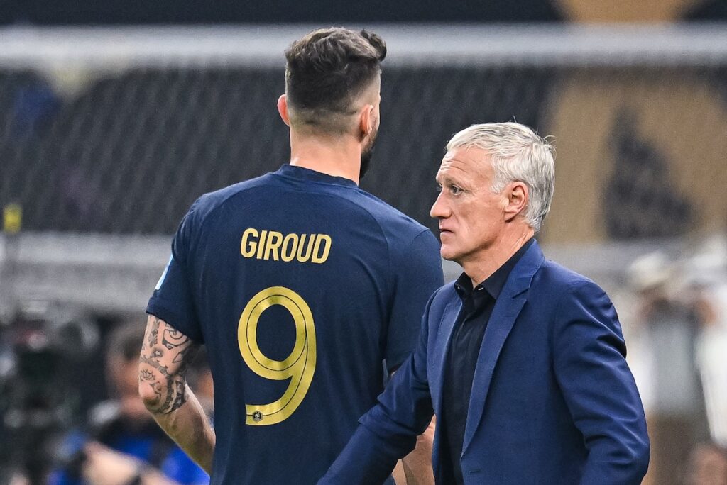 Première liste de Deschamps depuis la Coupe du Monde : Olivier Giroud, Bleu en sursis