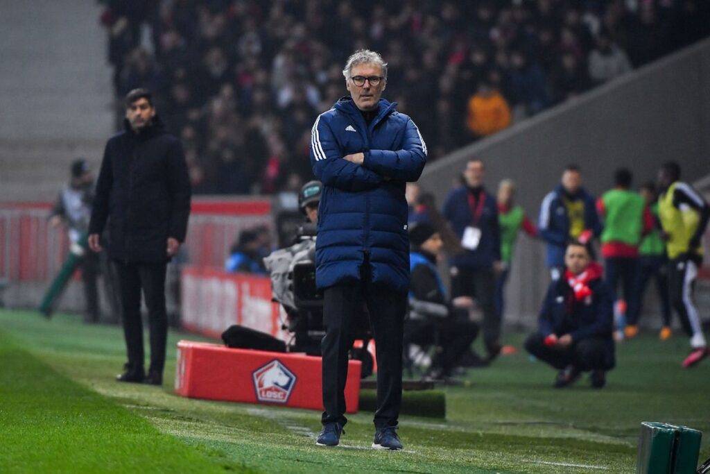 Laurent Blanc à la tête de l'OL depuis 5 mois.