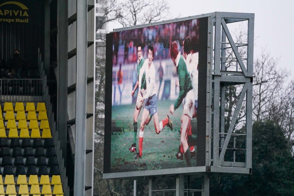 Guy Laporte, l'homme emblématique du XV de France.