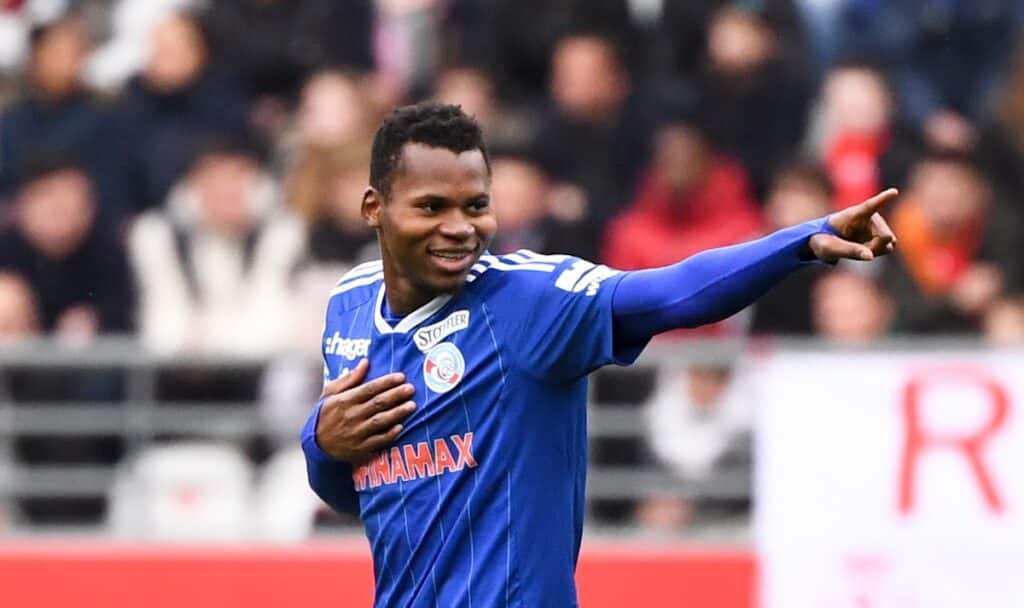 Ligue 1 : Habib Diallo, ce héros qui maintient Strasbourg en vie