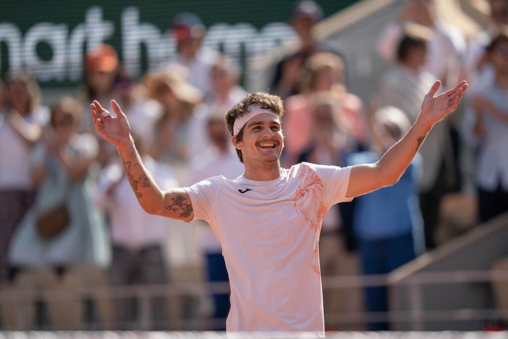 Roland-Garros : le rêve impossible de Thiago Seyboth Wild, tombeur de Medvedev