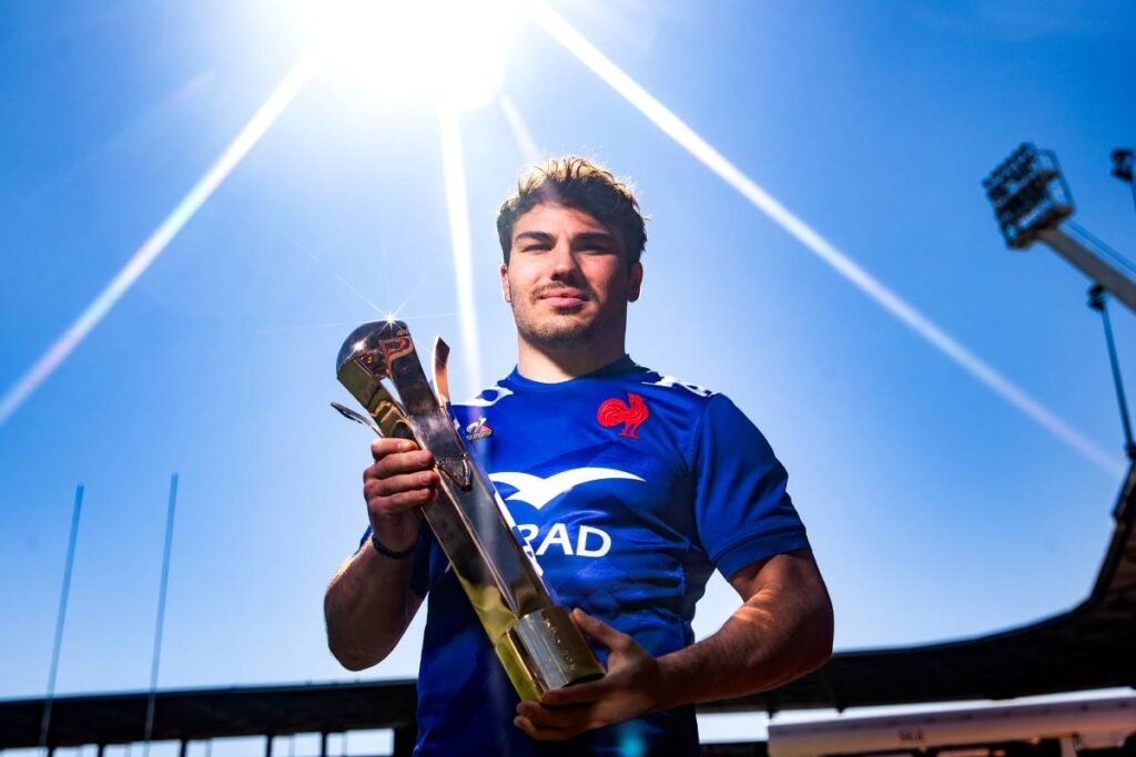Antoine Dupont à la Coupe du Monde.