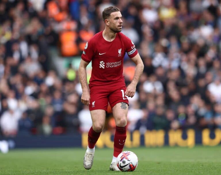 Jordan henderson pourrait quitter Liverpool pour l'Arabie Saoudite.