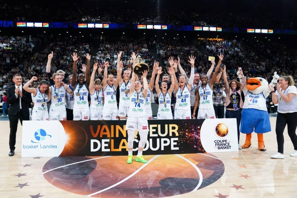 Le Basket Landes a gagné l'an dernier mais l'ASVEL est le plus grand favori.