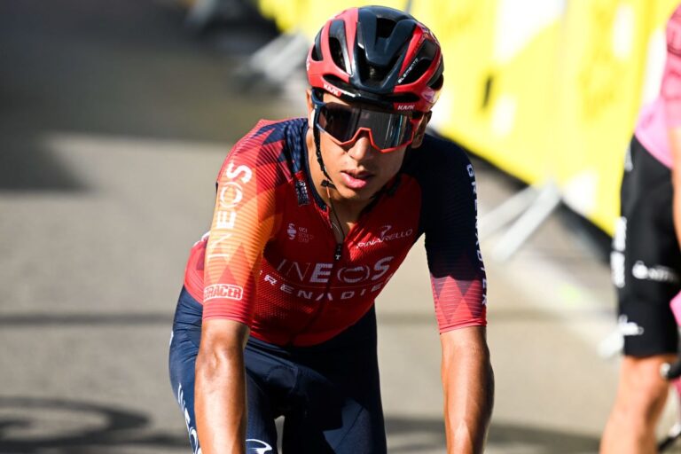 Après plusieurs années d’absence, le vainqueur du Tour 2019, Egan Bernal est revenu sur les routes du Tour.