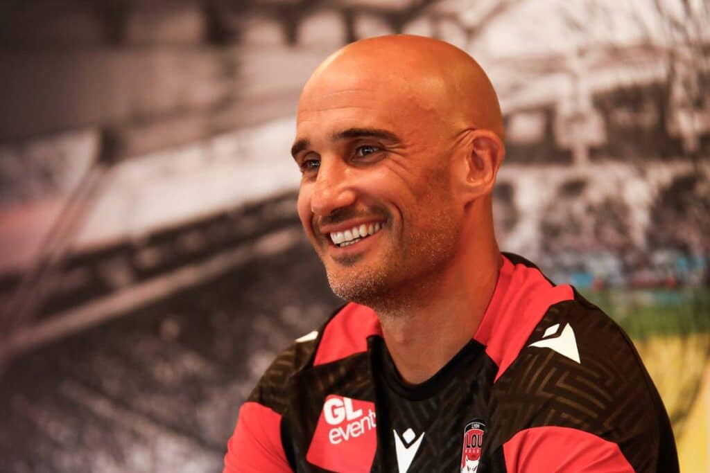 Fabien Gengenbacher nouveau visage du LOU rugby.