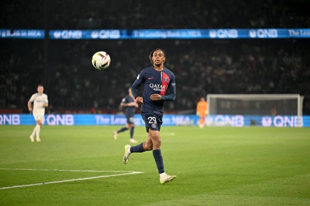 Barcola a signé au PSG pour grandir et progresser.