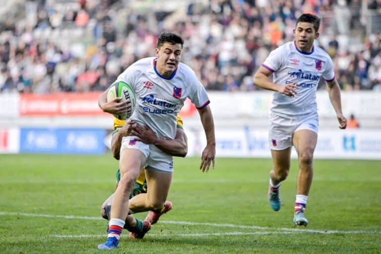 Le Chili découvre la Coupe du Monde de rugby en France.
