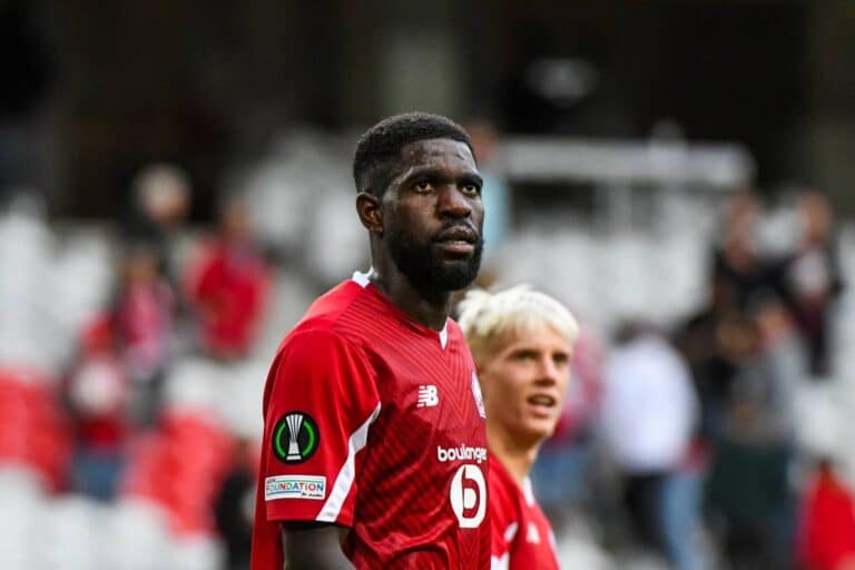 Umtiti retrouve la Ligue 1 avec Lille et le sourire.