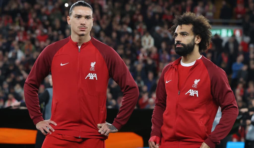 Darwin Nunez et Mohamed Salah ramènent Liverpool vers les sommets