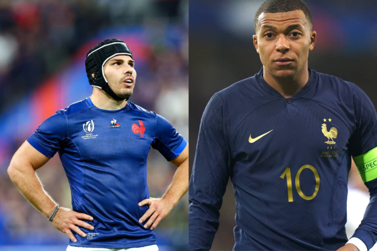 Antoine Dupont et Kylian Mbappé ont connu deux désillusions à 10 mois d'intervalle.