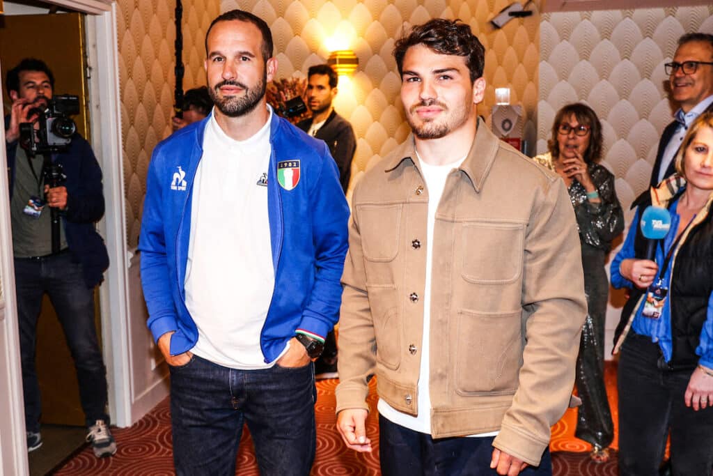 Les modèles d'Antoine Dupont dont un certain Frédéric Michalak.