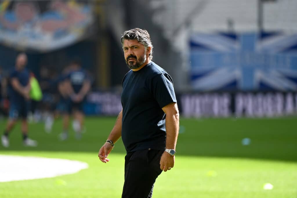 Gattuso se confie sur l'OM qu'il compare à Naples.