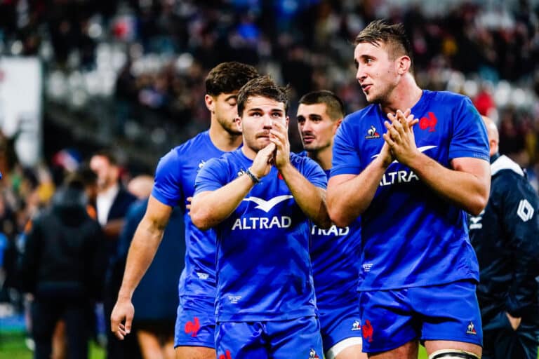 Antoine Dupont et Jelonch, une bande de potes à part.