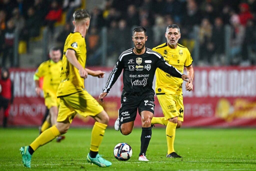 Document exceptionnel : Eden Hazard a rejoué avec le Variétés, la vidéo ici