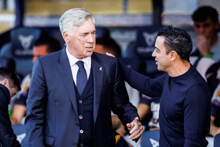 Carlo Ancelotti et Xavi sont dans des spirales différentes avec le Real et le Barça.