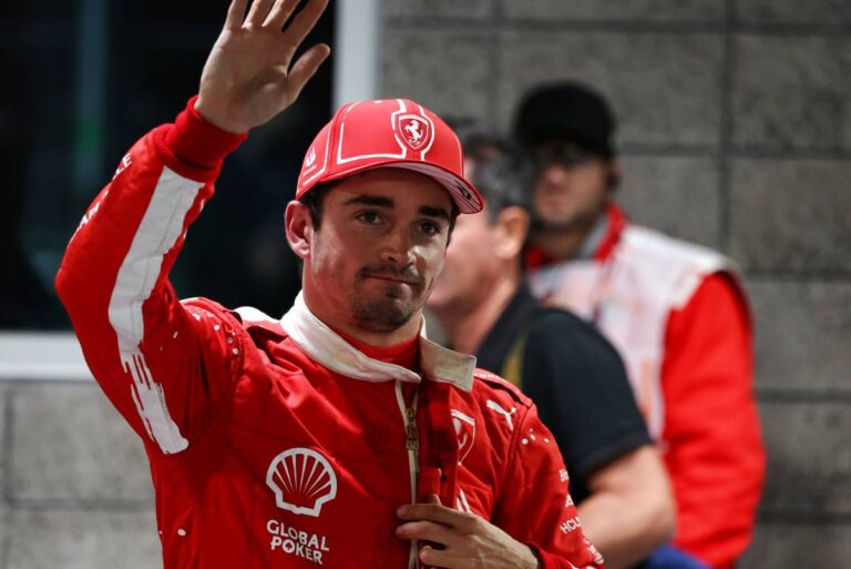 Charles Lecler en pôle position du Grand Prix de F1 de Las Vegas, prépare 2024.
