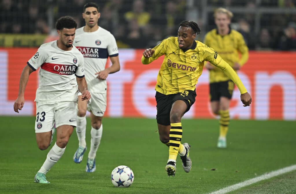 Les notes de Dortmund – PSG (1-1) : Zaïre-Emery (8) incroyable, Kolo-Muani (5) agaçant