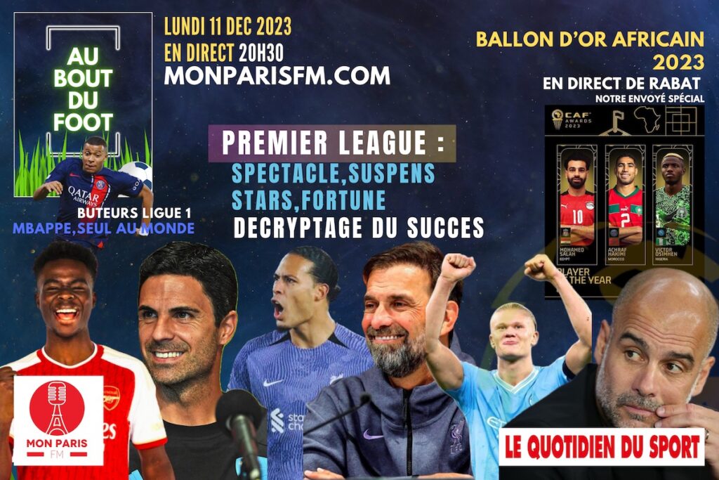 20H30 ce soir : AU BOUT DU FOOT, le talk show qui décape l’actualité !