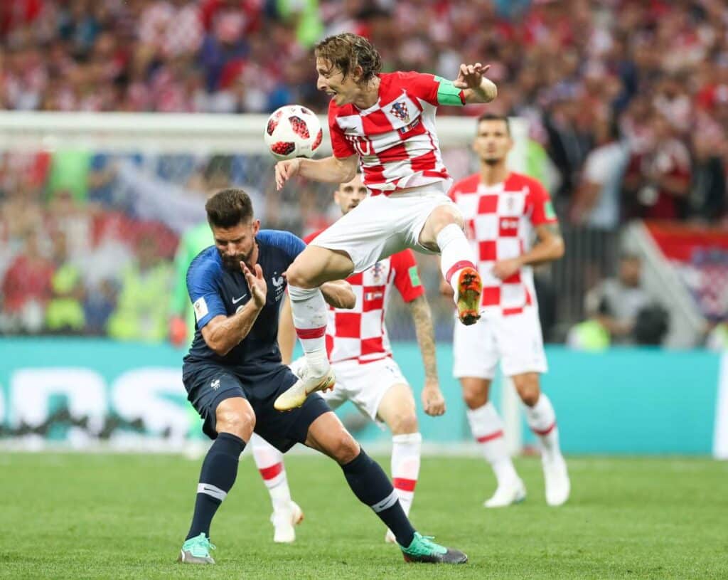 Giroud, Modric, l'exemple des papys qui font la différence.