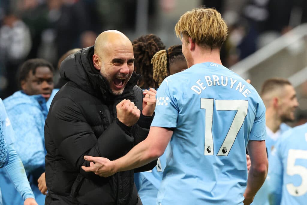 TOUR D’EUROPE : le grand retour de De Bruyne (Manchester City), Giroud (Milan AC) et Thuram (Inter) buteurs