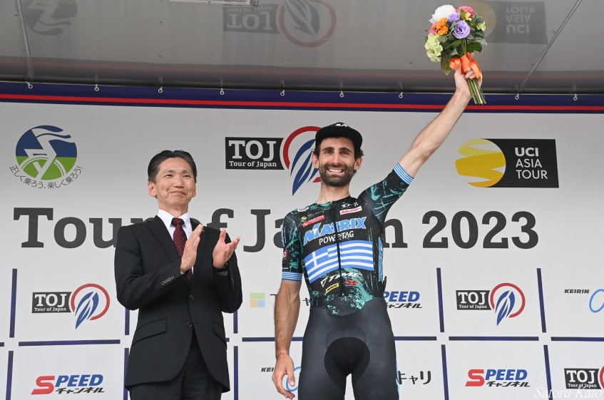 Georgios Bouglas rêve de gagner aux JO de Paris.