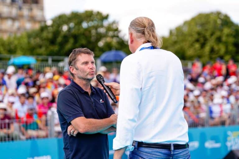 Sébastien Flute champion d'archer français encore une référence.