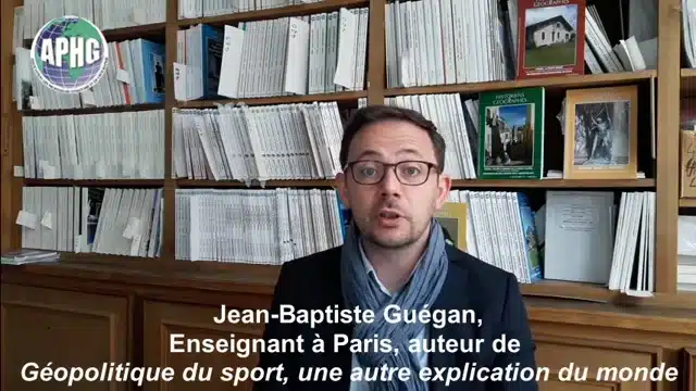 Jean-Baptiste Guégan spécialiste en géopolitique du sport.