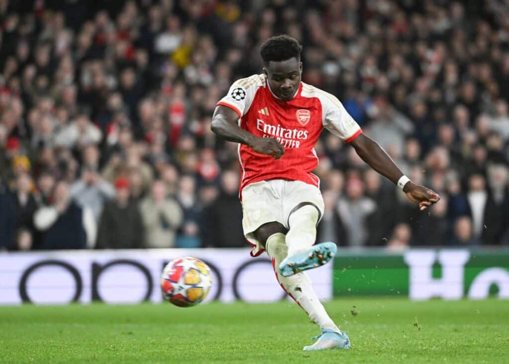 Bukayo Saka sera un homme fort d'Arsenal avec qui il a joué 200 matchs en championnat.
