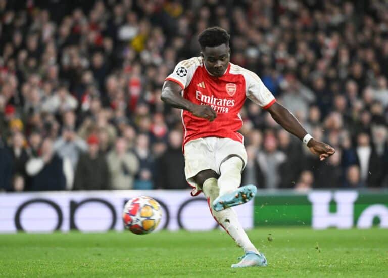 Bukayo Saka sera un homme fort d'Arsenal avec qui il a joué 200 matchs en championnat.