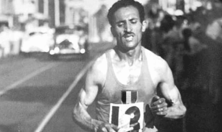 Alain Mimoun, champion d’Athlétisme.