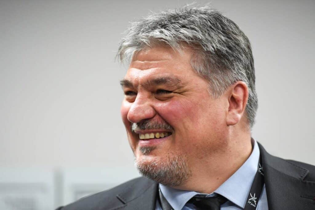 David Douillet champion olympique de Sydney en 2000.