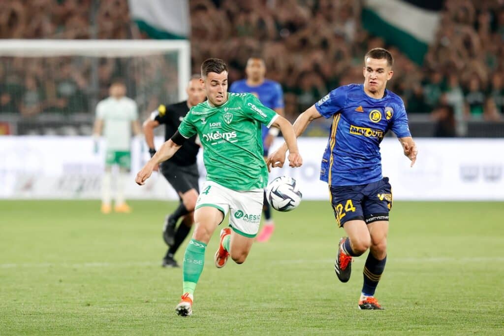 Didier Santini (Rodez) nous explique comment son équipe a mis Saint-Etienne en échec