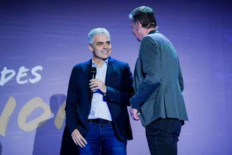 Jean-Philippe Gatien est le premier pongiste à être performant.