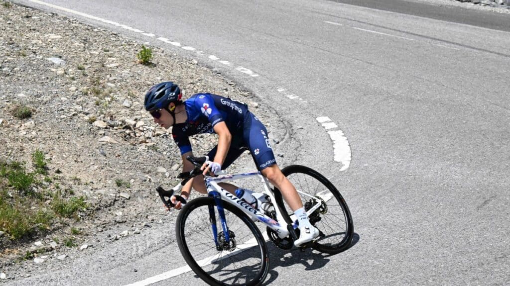 Lenny Martinez sait qu'il doit se montrer avec la Groupama FDJ.