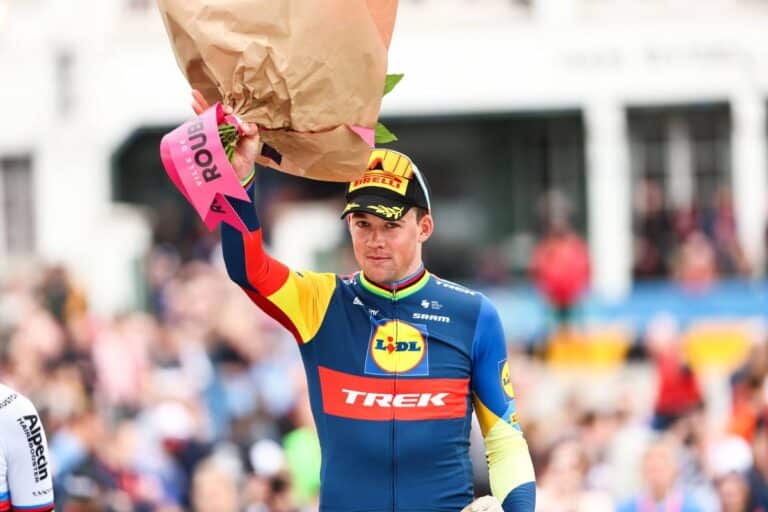 Mads Pedersen est dans l'ombre de son compatriote Vingeaard.