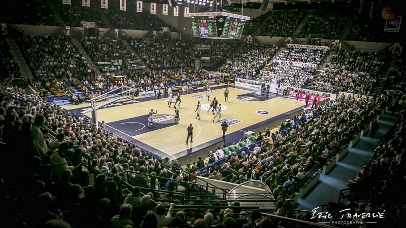 Le Palais des Sports de L’Elan Béarnais Pau-Lacq-Orthez a remplacé la Moutète.