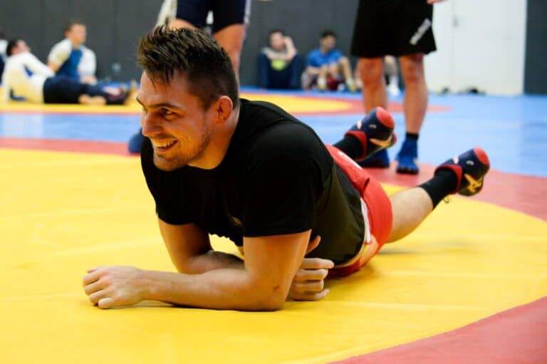 Steeve Guenot, de haute lutte a franchi tous les obstacles pour décrocher l'or en 2008.