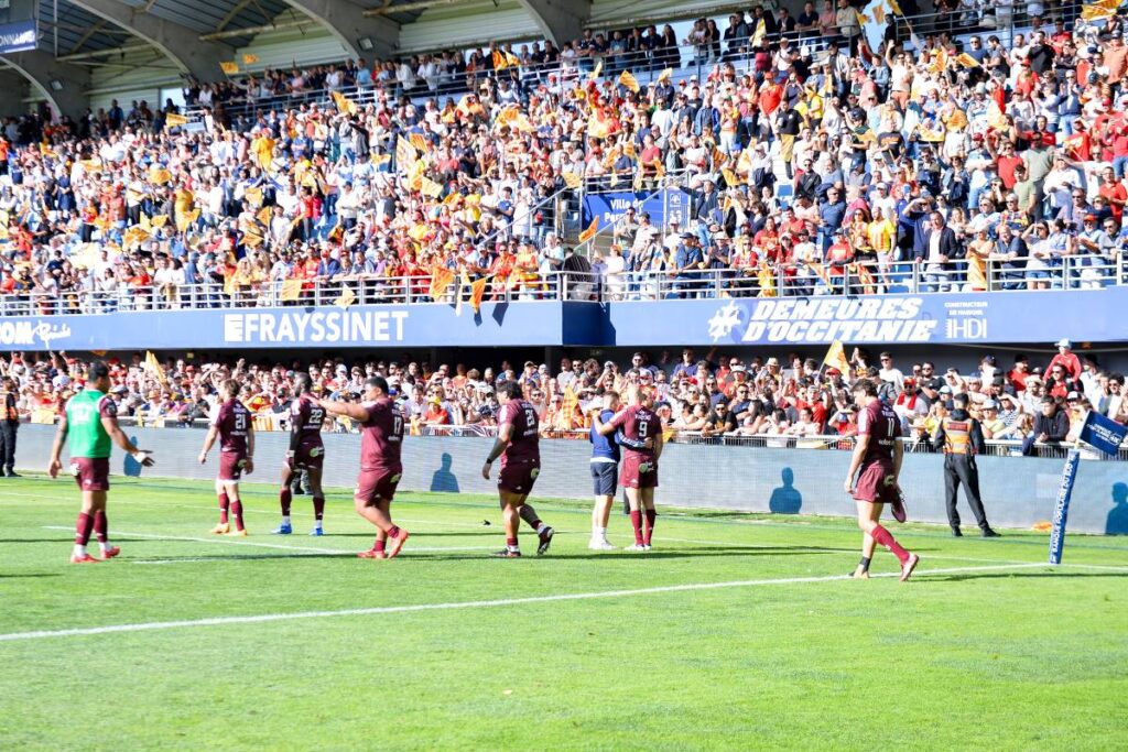 Aimé Giral, c'est le stade le plus populaire du Top 14.
