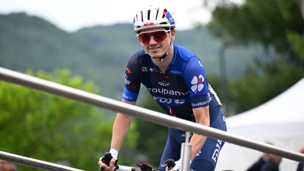 David Gaudu le leader malgré lui de la Groupama FDJ.