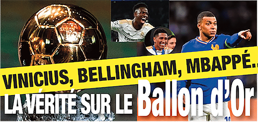 Vinicius pas favori, Mbappé plus que jamais dans la course… La vérité sur le Ballon d’Or