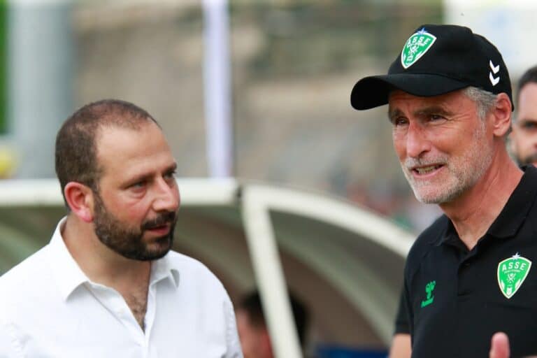 Olivier Dall'Oglio veut mener en Ligue 1 Saint-Etienne vers le maintien.